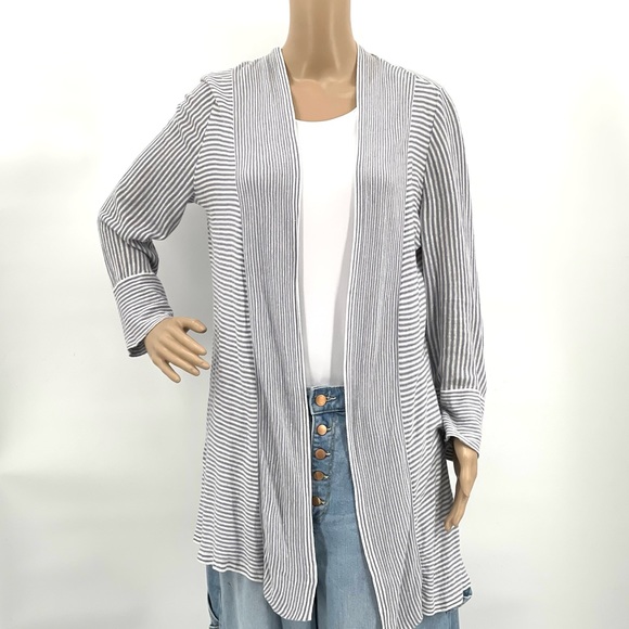 NIC + ZOE RIPTIDE OPEN FRONT CARDIGAN WRAP - Picture 2 of 4